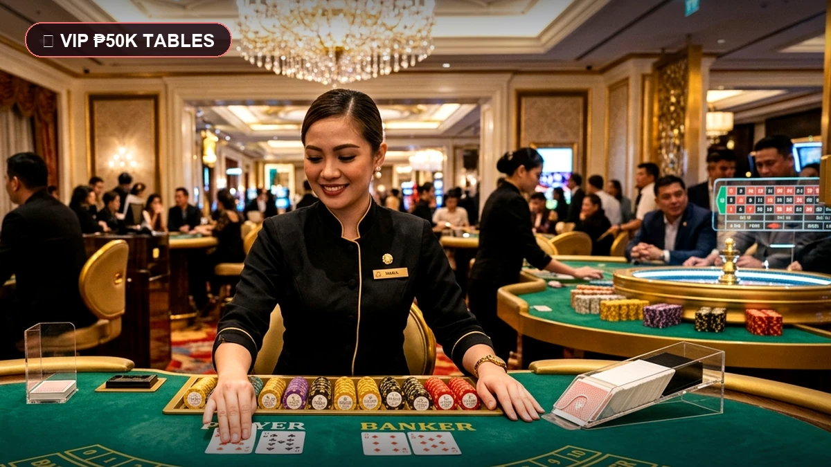VIP Color Game Tables: High Stakes Peryahan with ₱100k Limits