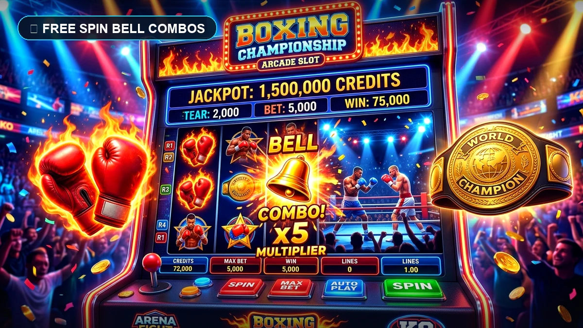 Boxing King Slot: Free Spin Bell Combos & Fighter Multipliers