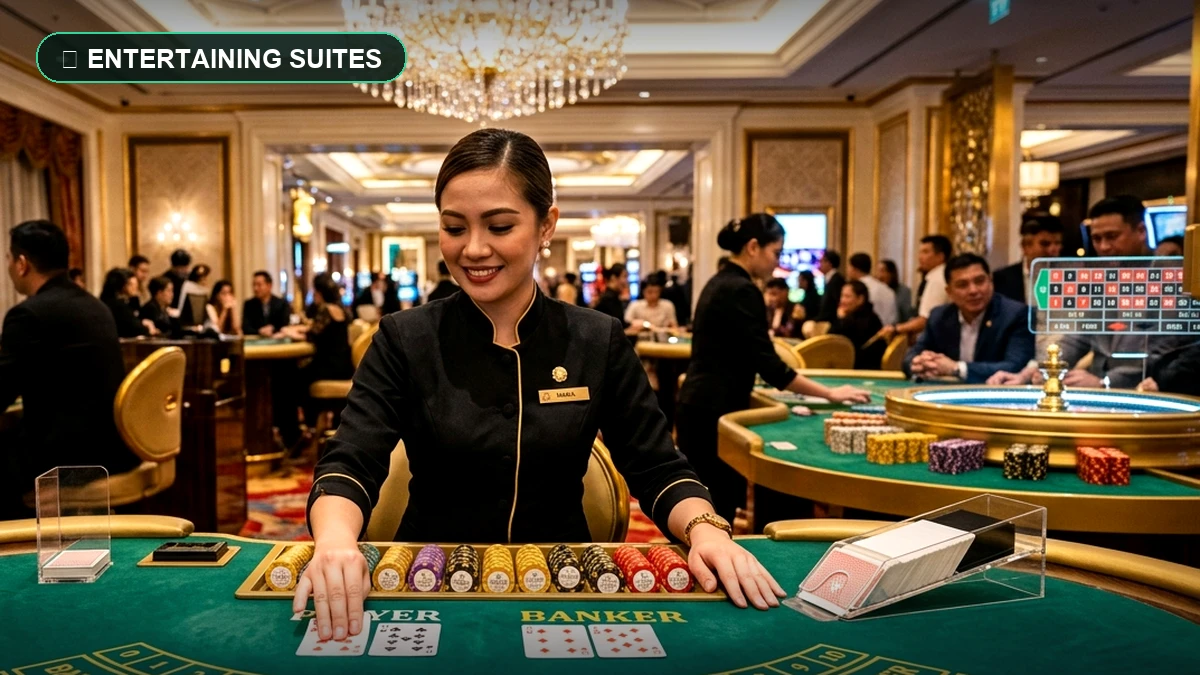 Sexy Baccarat Live: Entertaining Dealer Suites Streaming in 4K