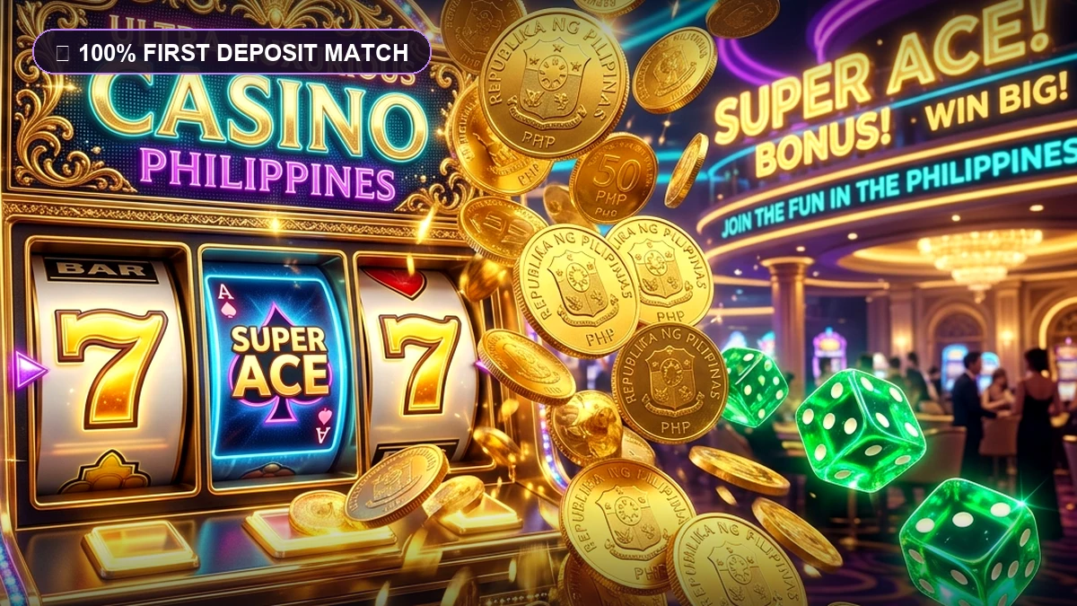 100% First Deposit Match Bonus: Double Your Bankroll up to ₱5,000