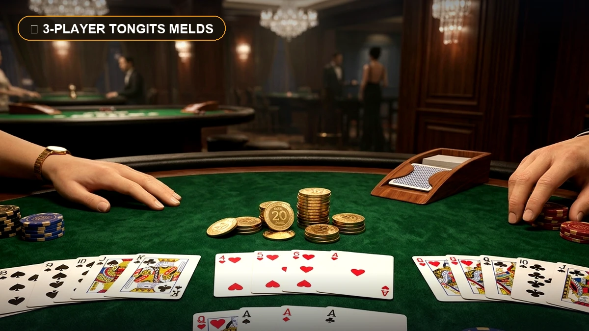 Tongits Real Money Online: 3-Player Melds, Sapaw & Fight Rules