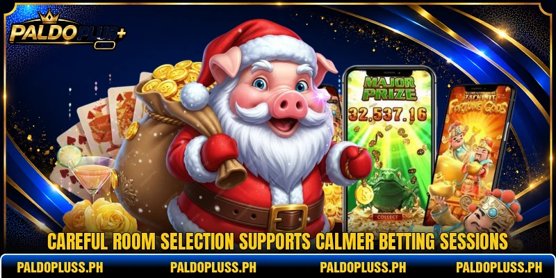 Careful room selection supports calmer betting sessions Careful room selection supports calmer betting sessions