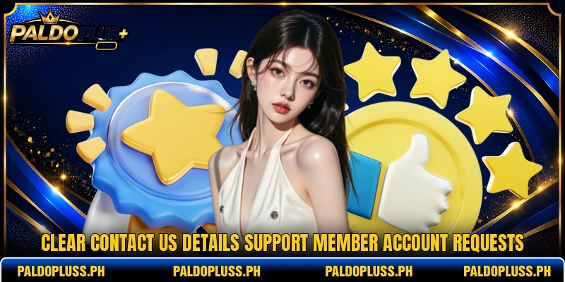 Clear contact us details support member account requests Clear contact us details support member account requests