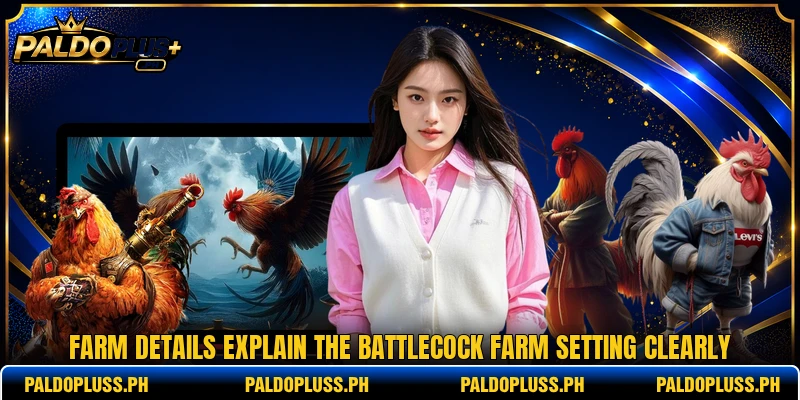 Farm details explain the Battlecock Farm setting clearly