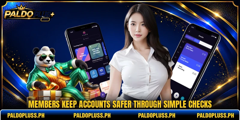 Members keep accounts safer through simple checks