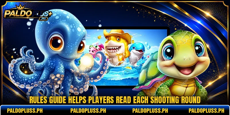 Rules guide helps players read each shooting round Rules guide helps players read each shooting round