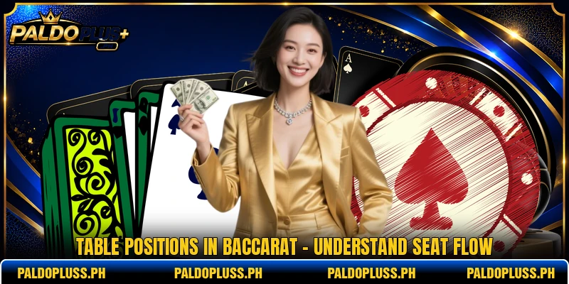 Table Positions In Baccarat - Understand Seat Flow